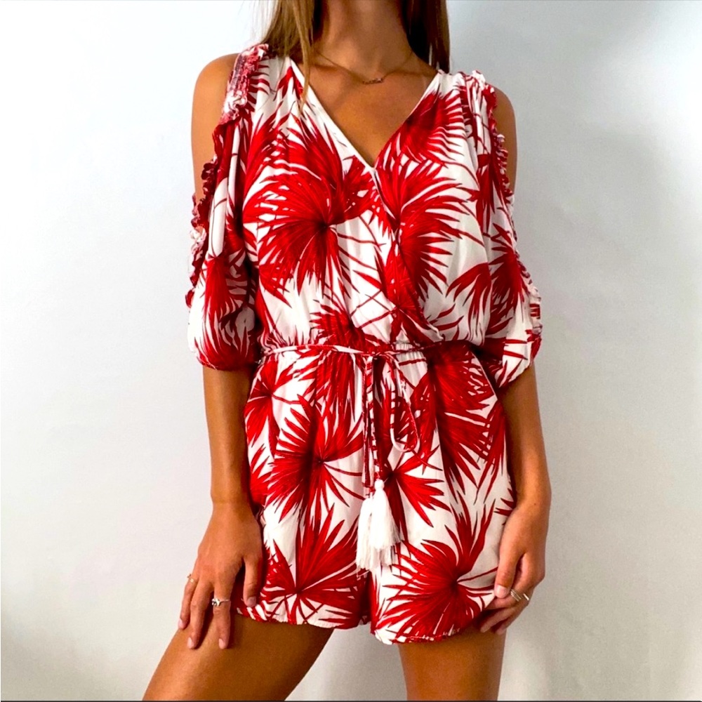 Anthro short Romper